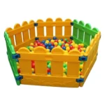 A children's playroom barrier is an ideal tool that encourages activity and provides a safe environment for children. It features attractive colors, is easy to assemble, and children will love it. Suitable for use in kindergartens, nurseries, and residential areas.