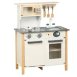 Classic wooden kitchen - white for children